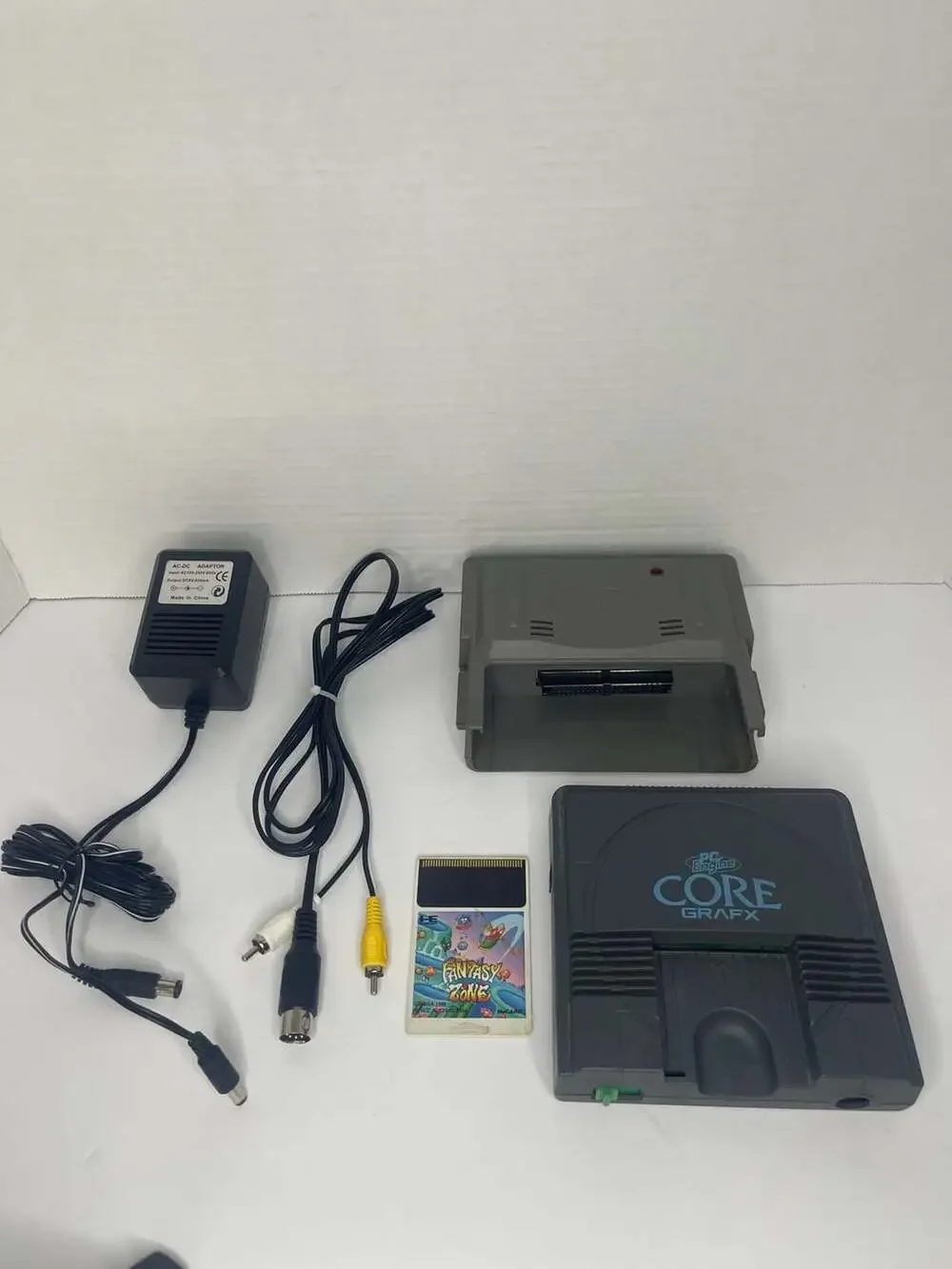 (Fully Works) NEC PC Engine Core Grafx Console with Fantasy Zone HuCard